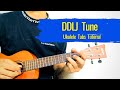 DDLJ | Tujhe Dekha To Ye Jana | Ukulele Tabs Tutorial | Easy Notes