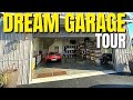 ALL CAR ENTHUSIASTS DREAM GARAGE/SHOP! FULL TOUR OF THE MOST INSANE GARAGE/SHOP!