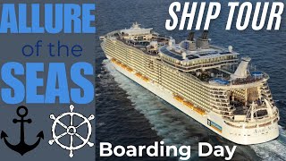 Allure of the Seas Boarding Day 🚢✨ Adventure Begins!