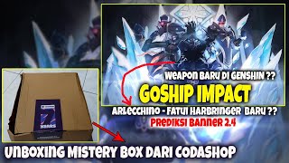 Ada GOSHIP Impact di Mistery Box Codashop - Prediksi Banner 2.4,Weapon & Harbringer baru ???