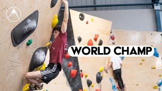 Climbing with the Junior World Bouldering Champion | Pro Climber Hamish McArthur