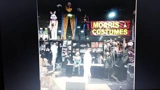 Sneak peak morris costumes 2020 halloween setup