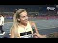 Georgia Hunter-Bell Wins Rome Diamond League 1500m [Interview]