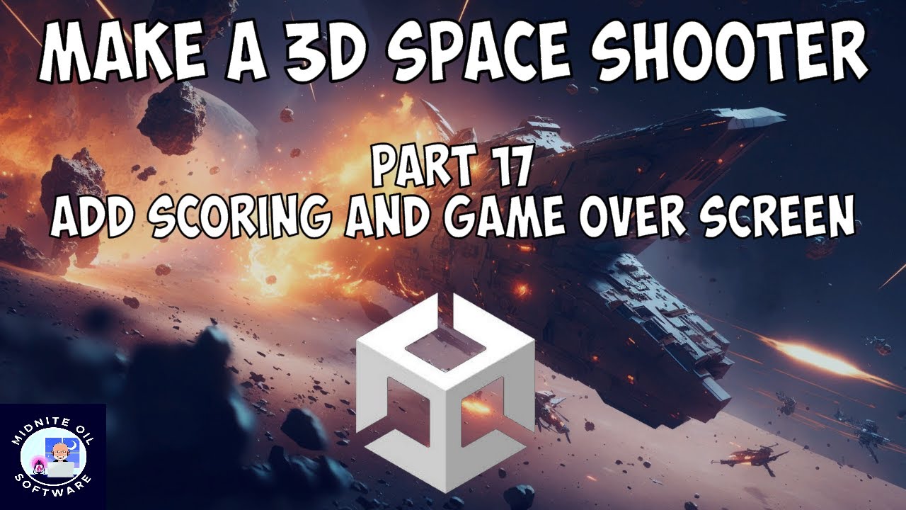 How To Make A 3D Space Shooter Game In Unity - Tutorial Part 17 - YouTube