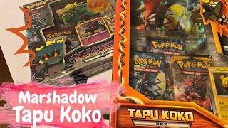 OPENING MARSHADOW AND TAPU KOKO