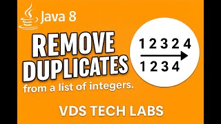 Remove duplicates from a list of integers #java #Java8 #Streams #codinginterview