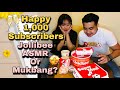 Jollibee ASMR + Happy 1,000 SUBSCRIBER. Sa Jollibee Bida ang Saya😊 #Jollibee #Asmr #Mukbang