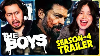 THE BOYS Season 4 Trailer Reaction! | Karl Urban | Antony Starr | Jack Quaid