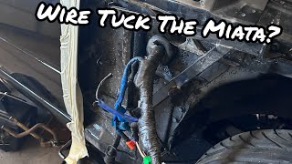 How to Wire Tuck a Miata #wiretuck #miata