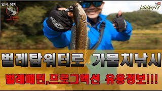 [런커브라더스]EP01 #루어낚시 벌레 탑워터로 가물치 잡기(bug bait catch the snakehead)