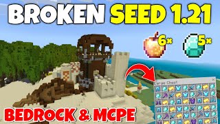 😱 BROKEN Seed For Minecraft Bedrock 1.21 | Minecraft 1.22 Seeds | BEST Speedrun Seed For Minecraft 🔥