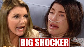 Steffy is in critical condition after being beaten by Sheila The Bold and the Beautiful Spoilers