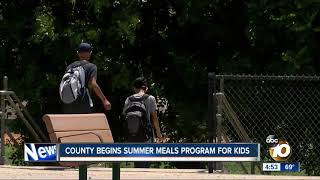 Summer lunch program starts