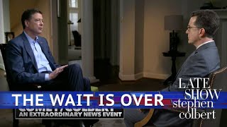 Comey/Colbert: An Extraordinary News Event