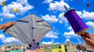 Star moon kite flying & kite Cutting Techniques | kite fighting | kite