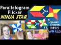 Parallelogram Flicker NINJA STAR 2020 折り紙