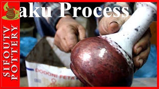 Raku Pottery process - How to Raku Ceramics - Raku Pottery