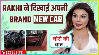 Mujhe Discount.. Rakhi Sawant Gives Tour Of Her New BMW Car, Calls Adil Durrani 'CHOR'