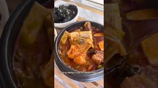 let’s make kimchi soup (kimchi-guk) recipe by: @Maangchi