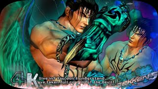 Devil Jin Story ( Light Blue P1 ) Ultra Hard Tekken 5 Remastered UHD 4K 60 FPS