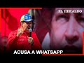 Maduro acusa a WhatsApp de entregar a líderes opositores 