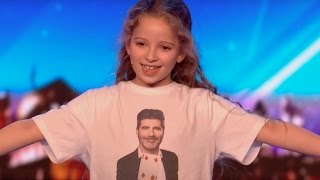 8 YO Girl Issy SHOCKS Everyone With Her Magic | Audition 2 | Britain's Got Talent 2017