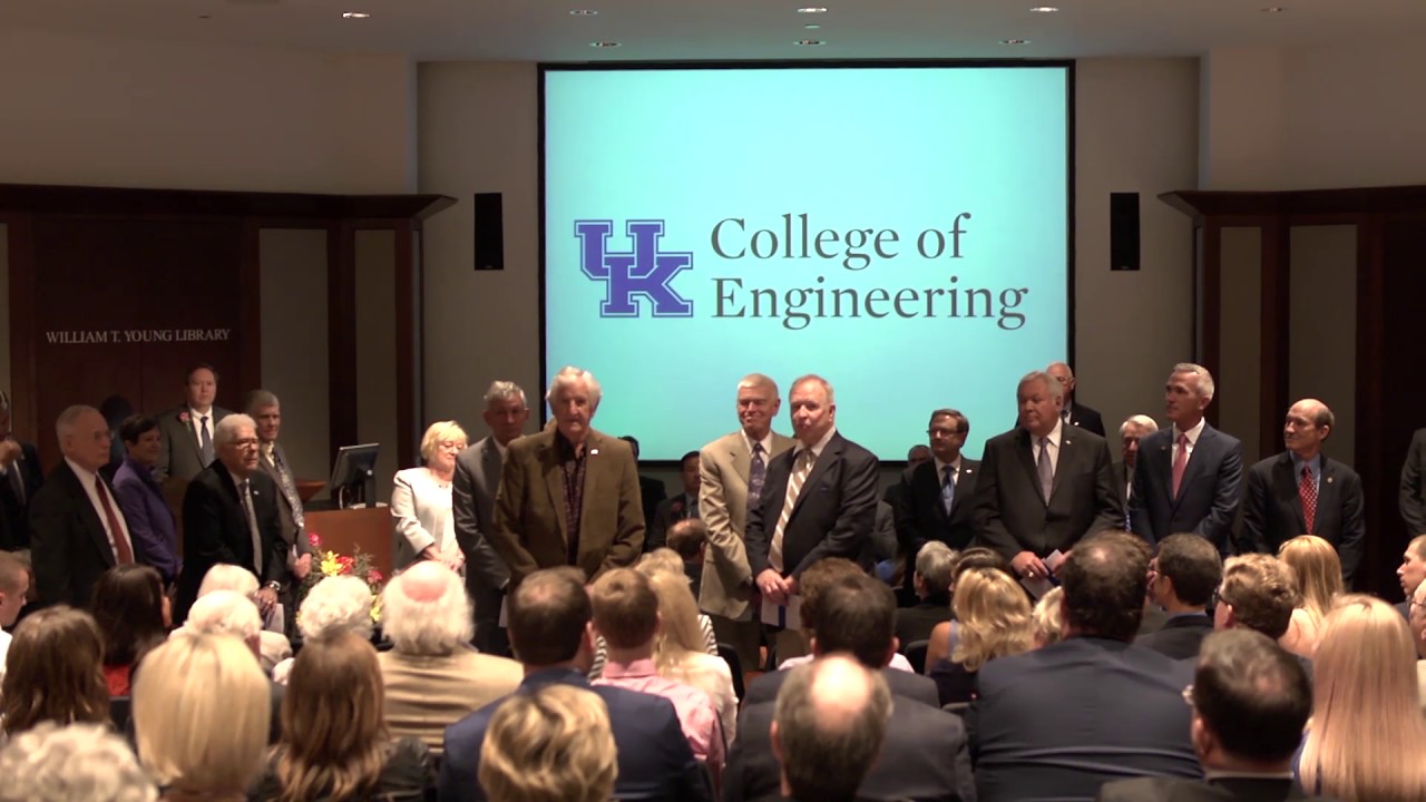 2017 University Of Kentucky College Of Engineering Hall Of Distinction ...