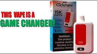 Frist Look at  Clickmate by Daze! Fun and Exciting New Disposable! Change The Flavor of your Pod!