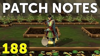 RuneScape Patch Notes #188 - 25th September 2017