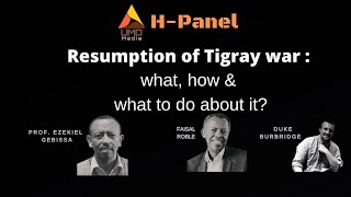 H-Panel - Resumption of Tigray war :  what, how \u0026  what to do about it?