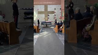 Military Honors for Mr. Battistone
