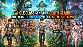 Whole Class Sent To A Death Island,But I Was The ONLY BOY With 29 BEAUTIES And An SSS Chief Blessing