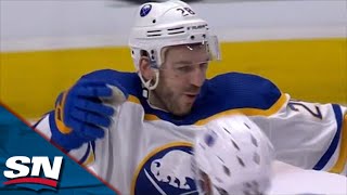 Sabres' Zemgus Girgensons Picks Top Corner With Cheeky Deflection vs. Red Wings