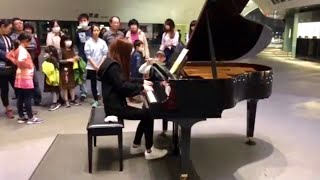 衛武營公共鋼琴🎹Mendelssohn scherzo op.16 no.2