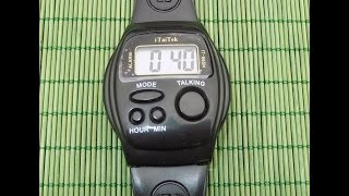 Китайские говорящие часы - Talking electronic watch