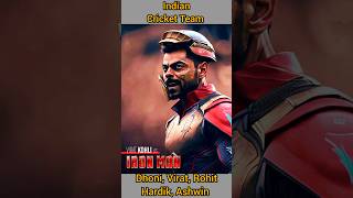 indian cricket team🇮🇳 on Avengers mood🔥🔥 #shortsfeed #viral #viratkohli