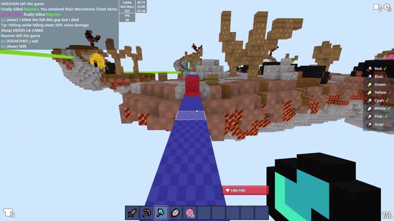 Bloxd Bedwars Part 1 Youtube