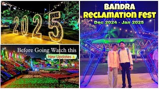 Bandra reclamation christmas decorations | Bandra Reclamation lighting 2024 |