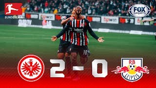 Eintracht Frankfurt - RB Leipzig [2-0] | GOLES | Jornada 19 | Bundesliga