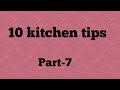 10 home and kitchen tips