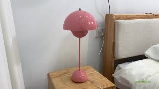 Flowerpot Table Lamp Pink