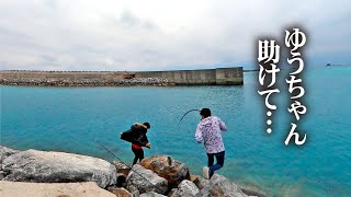 イカを狙ってたらまさかの大物がHITして…【伊是名島エギング】