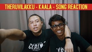 Theruvilakku - Kaala Song Reaction | #Chinepaiyen Reacts | Rajinikanth