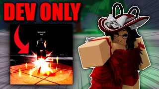 The NEW ADMIN ONLY CHARACTER In The Strongest Battlegrounds.. | Roblox