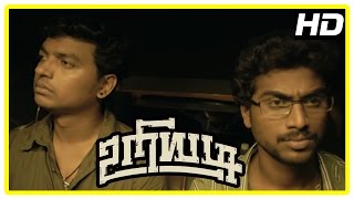 Uriyadi Tamil Movie Scenes | Suruli gets beaten up | Mime Gopi | Vijay Kumar