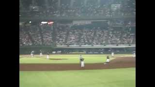 2013.08.04 ロッテvsオリックス@ほっともっとフィールド神戸 6回裏、糸井のテーマ，ジャンプチャンテ他