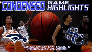 CIFSS Open Division Pool B Round 4 - Roosevelt vs  Sierra Canyon - Condensed Game 4K