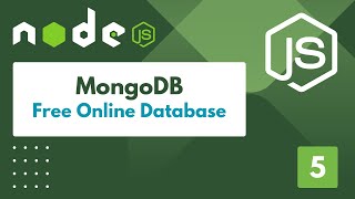 Node.js Tutorial-5: Creating a Free Online MongoDB Database | time2code 🚀