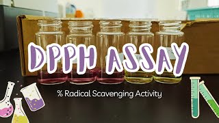 DPPH assay | Radical scavenging activity % | Calculation and procedure for beginner