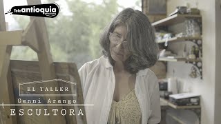 El Taller de Genni Arango: Pintora - Escultora | Teleantioquia